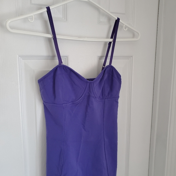 Talula EUC Purple Bustier Tank Top - Picture 3 of 6